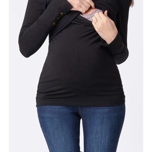 Maternity/Nursing Turtleneck